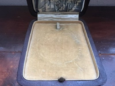 🔴 ZENITH box scatola orologio tasca astuccio Grand Prix Paris 1900 vintage