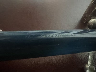 LUS Pluma Estilográfica De Acero Inoxidable Con Plumín De Iridio M Vintage