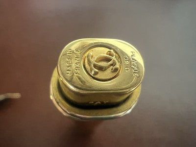 🔴 CARTIER penna stilografica Vendome Trinity placcata oro pennino F cartucce