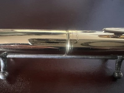 🔴 TOMBOW penna sfera 77 metallo dorato refill roller scrive Giappone vintage 70