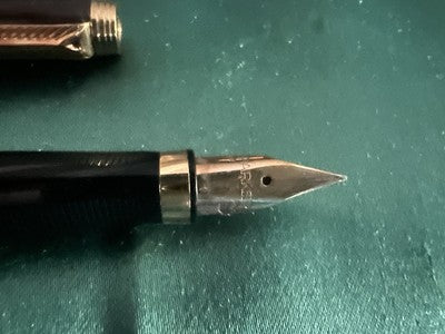 🔴 PARKER fountain pen 75 Thuja lacquer GOLD nib F new warranty