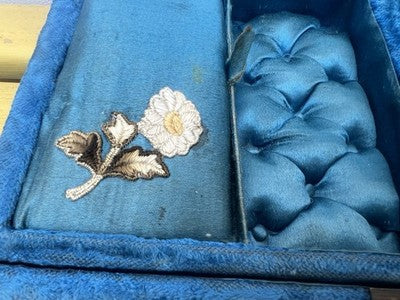 Jewelery Box Victorien Coffre Avec Serrure 1800 Vintage Dress Box 