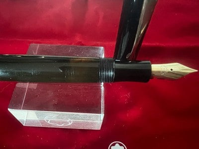 🔴 MONTBLANC penna stilografica 334 ½ a pistone pennino ORO vintage guerra 1939