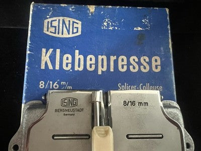 Presse Encolleuse ISING 8/16 MM Bande Placage D’Épissage Machine Pro NOS