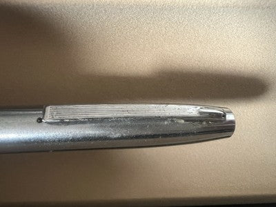🔴 Vintage-Füllfederhalter aus Italien mit Innenkolben, funktionsfähig, B 