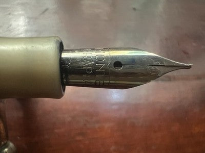 🔴 MONTEGRAPPA penna stilografica celluloide effetto madreperla garanzia vintage
