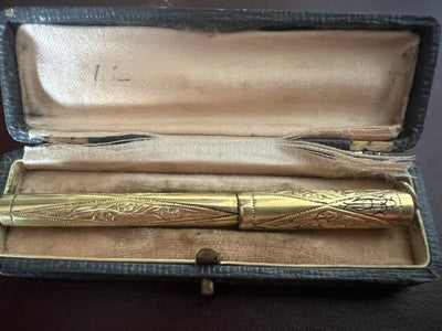 🔴 Penna stilografica OTTOMANA IMPERIALE sultano Abdulhamid II antica