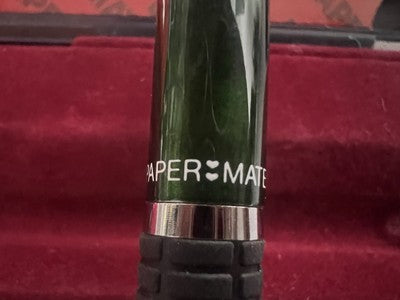 🔴 PAPERMATE penna sfera 90° DYNAGRIP verde Giappone istruzioni vintage