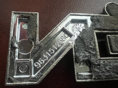 Citroen Armes Voiture Xsara Écrit Emblème Logo Original 2 Pièces
