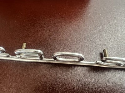Mercedes ‑ Benz Badge Car Chrome-Plated 230SL Steel Pins W111 Original Vintage
