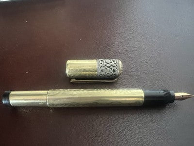 🔴 ZENITH penna stilografica pennino ORO 14K e matita meccanica vintage 50