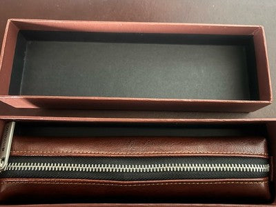 🔴 JEAN PIERRE LEPINE penna sfera ZIG ZAG francese cromata scrive vintage