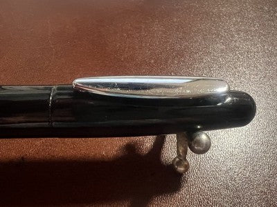 MILLE9CENTO Stylo-Plume Stylo à Plume Laque Noire Et Argent M A Cartouche Cru