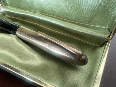 🔴 AURORA penna stilografica 88 pistone pennino ORO scrive vintage 1548551