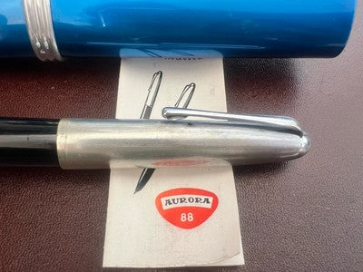 🔴 AURORA Füllfederhalter 88 Kolbenfeder Nikargenta GOLD Feder Vintage 716877 