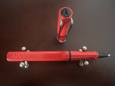 Lamy Kugelschreiberkugel Safari Rote Harzmine mit Rollerball 