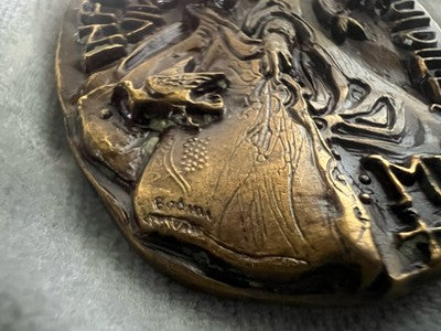 🔴 Medaglia VATICANO Papa PAOLO VI 1963-1968 an 6 bronzo fior di conio FDC