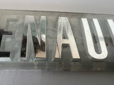 🔴 RENAULT stemma auto emblema fregio targhetta VINTAGE ANNI 1970