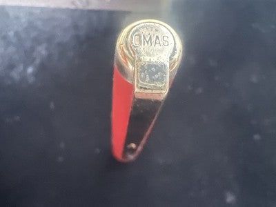 Grand-Mère Stylo-Plume Stylo à Plume Renaissance Laque Corail Or 14 KT M