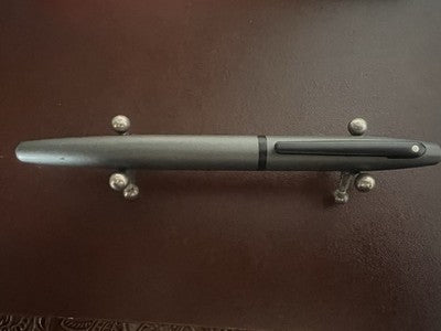Sheaffer Stift Füllfederhalter No Quatsch 590 Lack Grau Seidenmatt Feder M