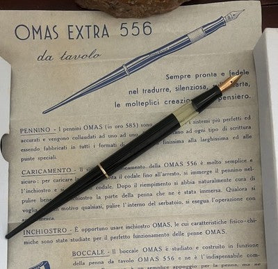 Grand-Mère Stylo-Plume Stylo à Plume Extra 556 Porte-Plume Piston Liège Or NOS