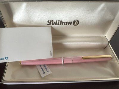 Pelikan Stylo-Plume Stylo à Plume Laque Rose Nacre Stylo Plume M Vintage