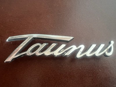 🔴 FORD Taunus stemma auto 1 SERIE emblema fregio targhetta ORIGINALE