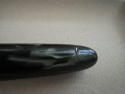 Montegrappa Stylo-Plume Stylo à Plume Extra Celluloid Bouton Bas Écrit Vintage 