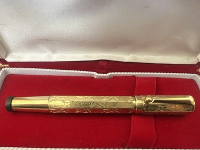 Europe Stylo-Plume Stylo à Plume Rétractable Or Le Histoire Marche Vintage A