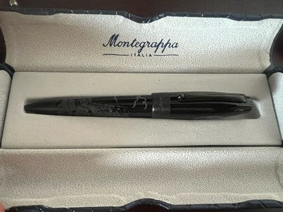 Montegrappa Fortuna Chechnya Black Ruthenium Limited Edition Ballpoint Pen
