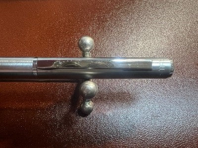 🔴 PELIKAN penna sfera Roll Pen corpo metallo opaco profili lucidi vintage
