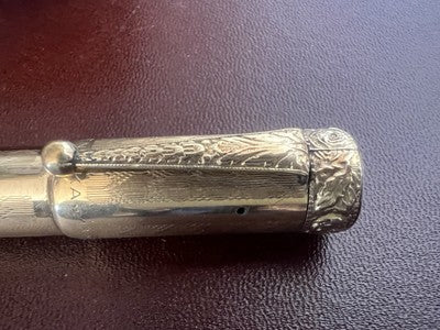 Enrika Stift Füllfederhalter Selbsteinzug Feder Gold Funktionstüchtig Vintage