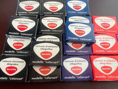 Auretta Aurora Cartouches Stylo-Plume Stylo à Plume Violet Rouge Bleu Noir 23 