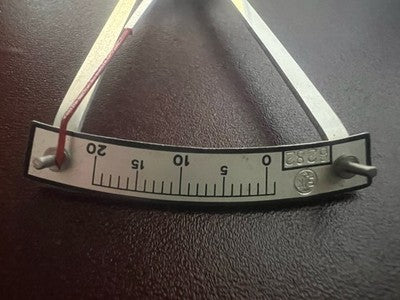 🔴 SCHIØTZ TONOMETER Schiøetz Tonometer Glaukom-Okular für Vintage-Ärzte 