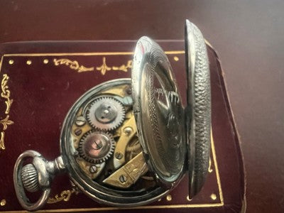 Montre De Poche ARGENT 800 Femme À Réviser Pièces Vintage Remontoir 14
