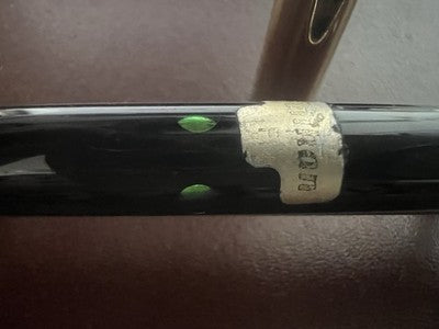 Pelikan P1 Stift Füllfederhalter Schwarz A Kolben Feder F Vintage 1959