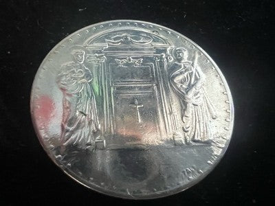 Päpstliche Medaillen Zwei von Paul VI. + Eine von Pius Xi. Vintage-Bestand 7 