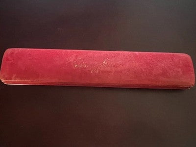 JUNGFRAU Box Armbanduhr Grand Prix Rot Vintage 
