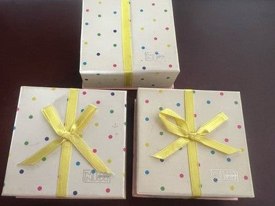Niji Penne Sphère Compact Saumon Jaune Rose Mini Avec Trousse NOS