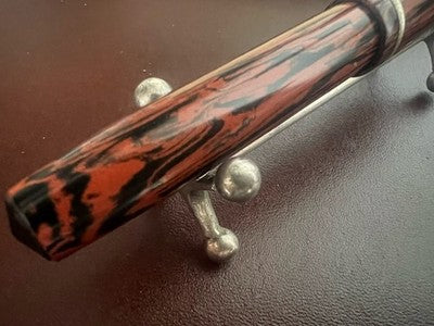 Wilmas Stylo-Plume Stylo à Plume Celluloid Larmée A Levier Écrit Vintage 1930