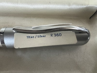 🔴 PELIKAN penna sfera Epoch P360 titan silver scrive refill roller