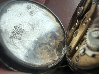 Pocket Silver 800 Frauen Zum Überarbeiten Teile Vintage Gioia N.27 