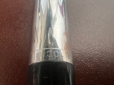 🔴 LINCOLN penna stilografica pistone pennino ORO 14k M scrive vintage 1960