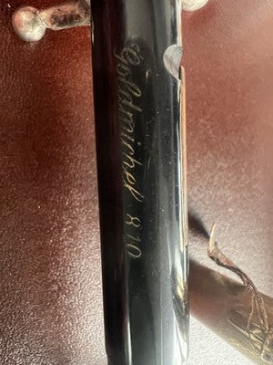 GOLDMICHEL Fountain Pen Celluloid Germany 810 Lever Writes Vintage '40
