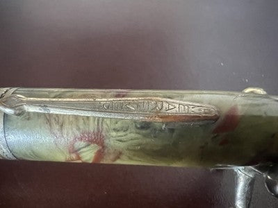 Wearever Stylo à Plume Celluloïd Marbré Levier Écrit F Vintage 1940