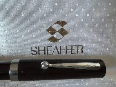 Pluma Estilográfica SHEAFFER Marrón Punta F No Nonsense Vintage
