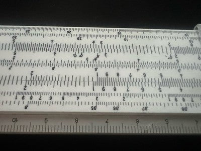 🔴 LOGAREX 27302 Darmstadt Slide Rule with Vintage Case 