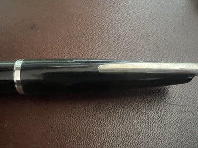 Auretta Pen Fountain Pen Black By Aurora With Cartridges Vintage 1970 P 