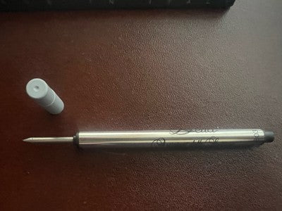 Delta Recharge Stylo-Plume Roller Encre Noir 803 Recharge Activa 2 Stk 