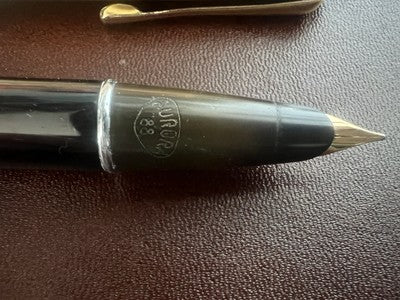 🔴 AURORA penna stilografica 88 pennino ORO 14KT pistone scrive vintage 896608